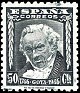 Spain 1946 Goya 50 CTS Verde Edifil 1006